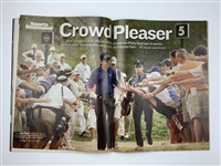 Two Phil Mickelson Autographed Items Including 2005 Sports Illustrated and 2006 Masters Scorecard JSA ALOA