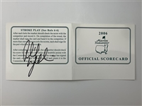Two Phil Mickelson Autographed Items Including 2005 Sports Illustrated and 2006 Masters Scorecard JSA ALOA