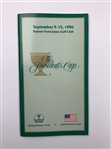 1996 Presidents Cup Signed Scorecards w/ Team Photograph & Program JSA ALOA