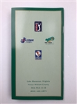 1996 Presidents Cup Signed Scorecards w/ Team Photograph & Program JSA ALOA