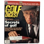 Harvey Penick Signed Golf Digest. Vol. 43, No. 5, May 1992 JSA ALOA
