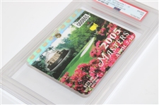 2005 Masters Tournament Badge PSA Graded 7 #74769783