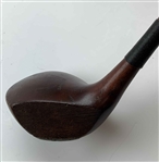 Set of Eight Antique Hickory Shaft Golf Clubs Including Banner and Burke Maker Marks