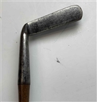 Alex Anderson Anstruther Hickory Shafted Putter for Goudie and Co. Edinburgh