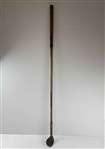 W. Tedder Bulwell Forest Hickory Shaft Special Niblick w/ Convex Back