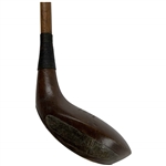Antique G.S. Sprague and Co. The Jimmy Hickory Shaft Brassie Golf Club