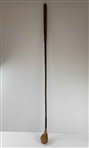 Antique Willie Park Spliced-Neck Long-Nosed Wood Golf Club