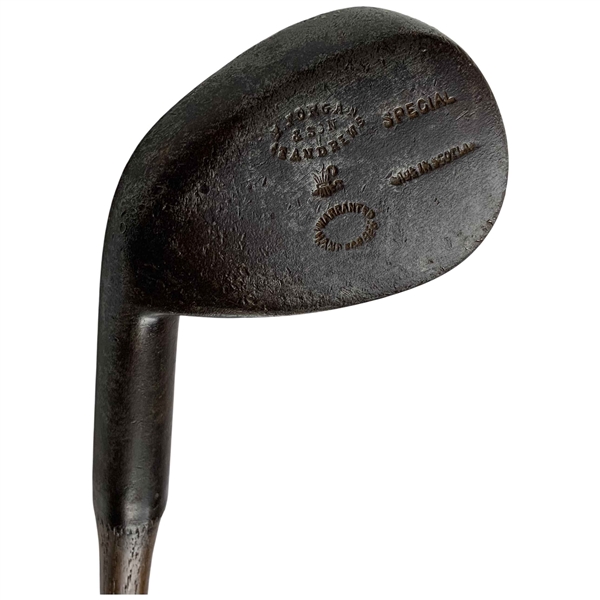 R. Forgan and Son St. Andrews Special Hickory Shafted Niblick Golf Club