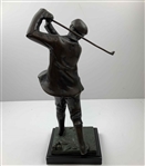 Harry Vardon Statuette in Follow Through Position