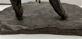 1978 Ben Hogan Ltd Ed Bronze Sculpture by Artist David Goodrich #181/600