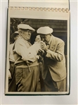 Vintage Ben Hogan Exhibition Photo Album Containing Thirteen Silver Gelatin Photos