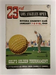 1949 Los Angeles Open Program & Ben Hogan at Pinehurst John G. Hemmer Original Photo