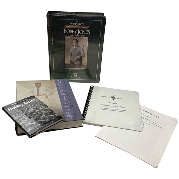 Matthew, Sidney L. Collection of Bobby Jones and Ben Hogan Books and Media.