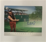 Twelve (12) 2004 Upper Deck SP Signature Golf Signed 8x10 LPGA Cards