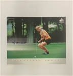 Twelve (12) 2004 Upper Deck SP Signature Golf Signed 8x10 LPGA Cards