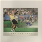 Twelve (12) 2004 Upper Deck SP Signature Golf Signed 8x10 LPGA Cards