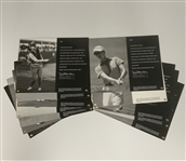 Twelve (12) 2004 Upper Deck SP Signature Golf Signed 8x10 LPGA Cards