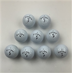 US Open Winner Michael Campbell's (9) Personal Callaway Balls, Lamkin Grip & RAZR Hawk Headcover