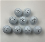 US Open Winner Michael Campbell's (9) Personal Callaway Balls, Lamkin Grip & RAZR Hawk Headcover