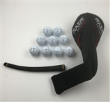US Open Winner Michael Campbell's (9) Personal Callaway Balls, Lamkin Grip & RAZR Hawk Headcover
