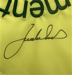 Jordan Spieth & Collin Morikawa Signed Memorial Tournament Flag JSA ALOA