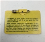 Tommy Aaron Signed 1973 Masters Tournament SERIES Badge #23293 JSA ALOA