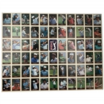 1986 Miller Press Golf Complete 60 Card Uncut Sheet including Jack Nicklaus and Greg Norman