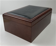 Jeff Rose's 1999 Ryder Cup at The Country Club Stuart Kern Leather & Wood Cigar Humidor - 'The Shirt' Designer