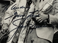 Jack Nicklaus Signed B&W Photo JSA ALOA
