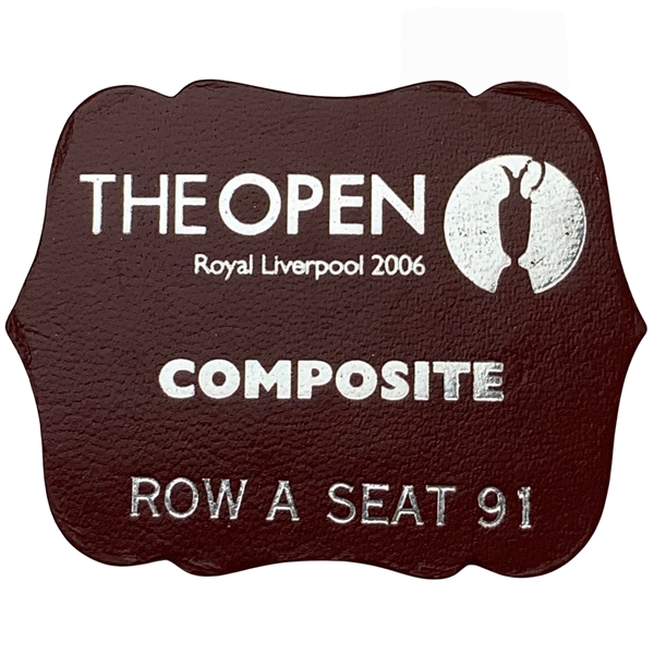 2006 Open Championship at Royal Liverpool Composite Badge - Tiger Woods Win