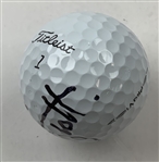 Zach Johnson, Adam Scott & Xander Schauffele Signed Golf Balls JSA ALOA