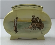 1902-22 Royal Doulton Gibson Girl Series Ware Ceramic Vase