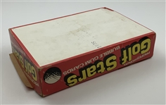 1981 Donruss Golf Box w/ Nineteen Unopened Wax Packs & Cards - Jack Rookie?