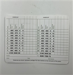 Spieth, Langer & Johnson Signed ANGC Scorecards JSA ALOA