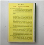 Wind, Herbert Warren. The Complete Golfer. Simon and Schuster, 1954. Second Printing (DJ)