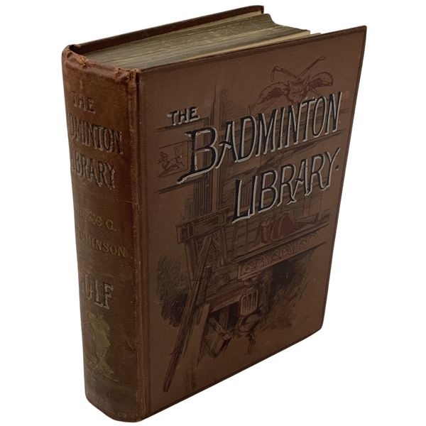1902 The Badminton Library Book by Horace G. Hutchinson