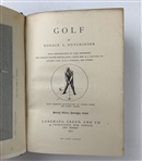 1902 'The Badminton Library' Book by Horace G. Hutchinson