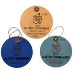 1971, 1972 & 1984 Masters Tickets - Jack, Coody & Crenshaw Wins