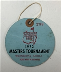 1971, 1972 & 1984 Masters Tickets - Jack, Coody & Crenshaw Wins