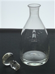 Golf Club Crystal Decanter Tiffany & Co. w/ Stopper