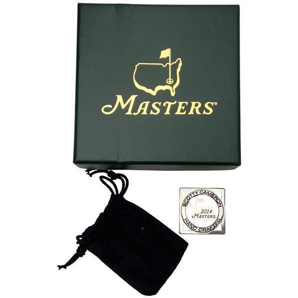 Scotty Cameron 2014 Masters Tournament Hand Crafted Stainless Steel Ball Marker