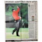 Two Augusta Chronicle Masters Victory Special Sections Tiger Woods 1997 and Phil Mickelson 2004