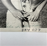 Babe Didrikson Zaharias Signed Vintage Golf Championship Photograph by Francis Miller JSA ALOA