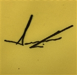 Aaron Rai Signed 2026 PGA Championship Aronimink Embroidered Flag JSA ALOA