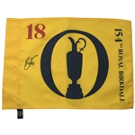 Ryan Fox Signed 2026 Open Championship Royal Birkdale Flag JSA ALOA