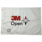Jackson Koivun Signed 3M Open Flag JSA ALOA