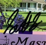 Scottie Scheffler Signed 2022 Masters SERIES Badge JSA ALOA