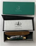 Masters Tournament Folding Divot Repair Tool with Leather Sheath and Original Packaging
