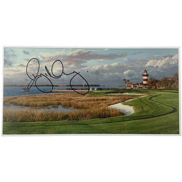 Rory Mcilroy Signed Harbourtown Scorecard JSA ALOA