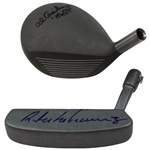 Al Geiberger Signed Driver Head & Roberto De Vincenzo Signed Putter Head JSA ALOA